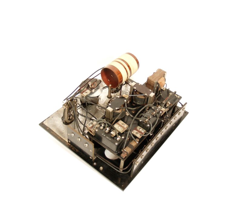 1923 Bristol Model D Radio With Matching Bristol Audiophone Horn Speaker