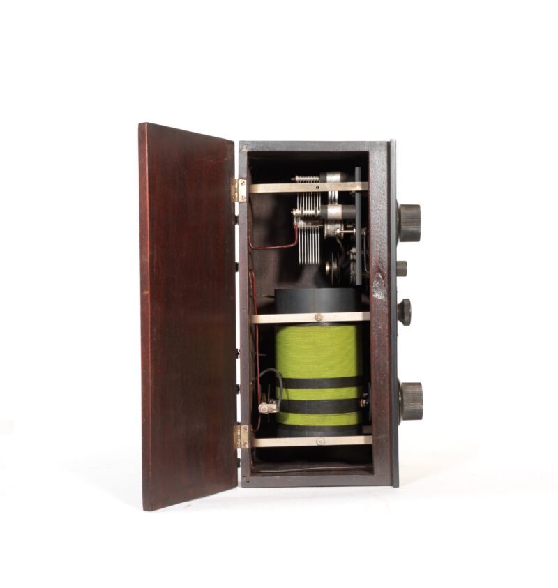 1922 Boston Scale & Machine Co. Type 105 Tuner And Matching Type 100 Detector Amplifier