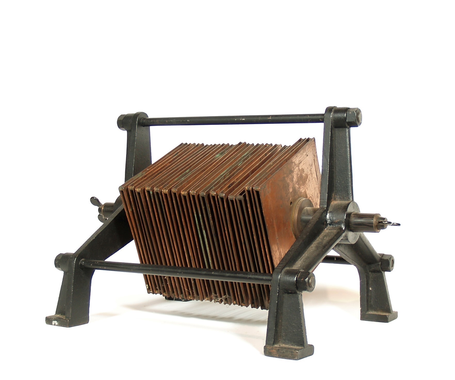 1918 Marconi Wireless Telegraph 5KW Quenched Spark Gap From Great Lakes Naval Radio Station 1918 Marconi Wireless Telegraph 5KW Quenched Spark Gap From Great Lakes Naval Radio Station