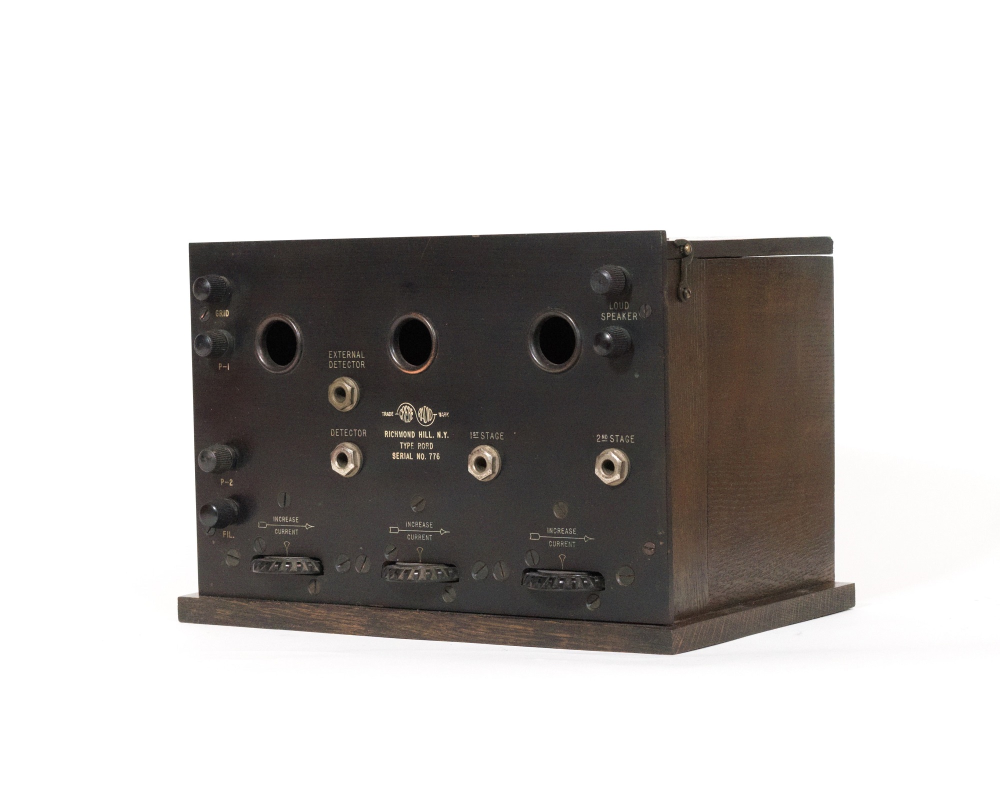 1921 Grebe RORD Detector & 2-Stage Amplifier 1921 Grebe RORD Detector & 2-Stage Amplifier