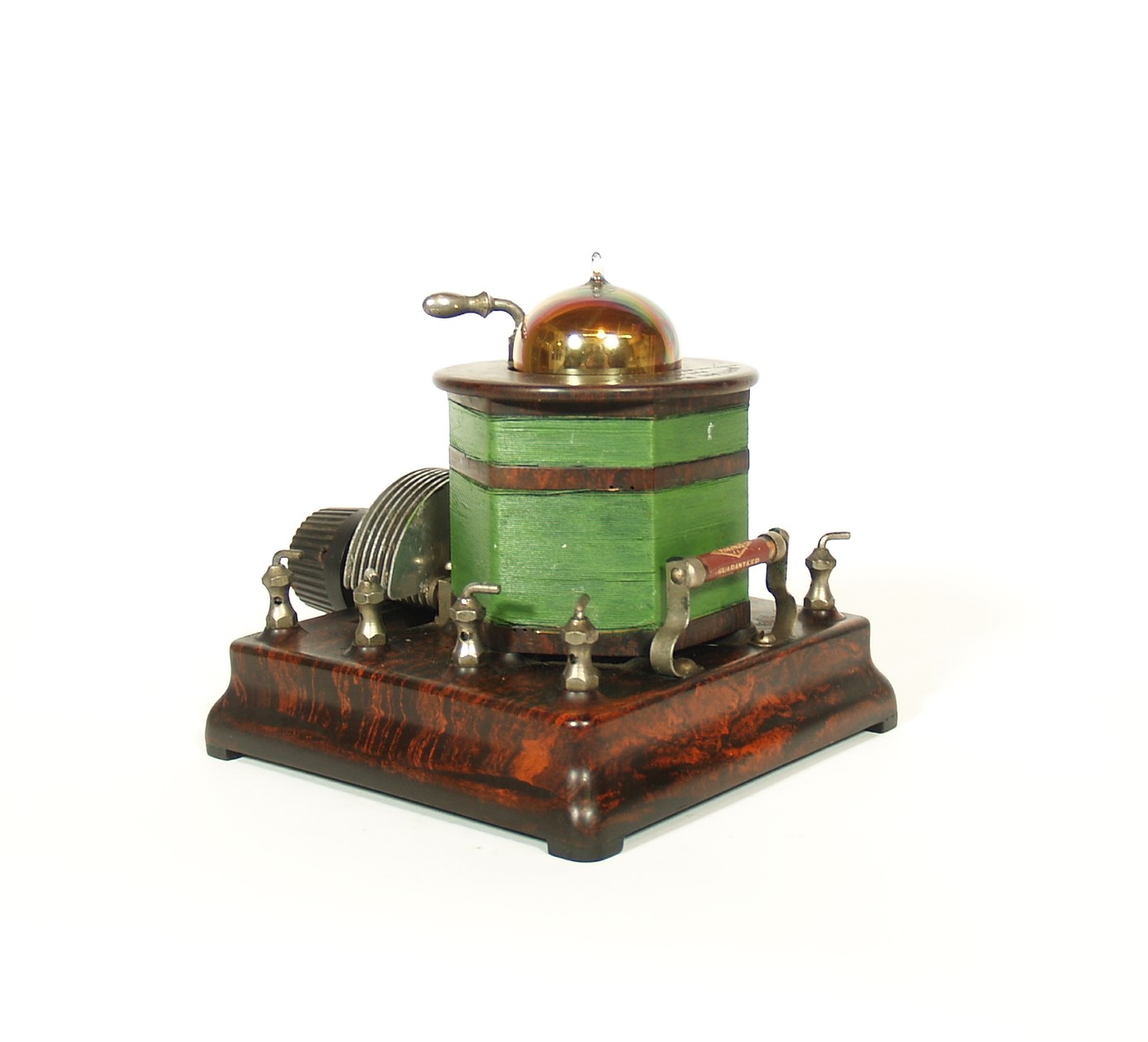 1924 Martian Beauty 1-Tube Radio With Brass Base, Tipped Rainbow Tube 1924 Martian Beauty 1-Tube Radio With Brass Base, Tipped Rainbow Tube