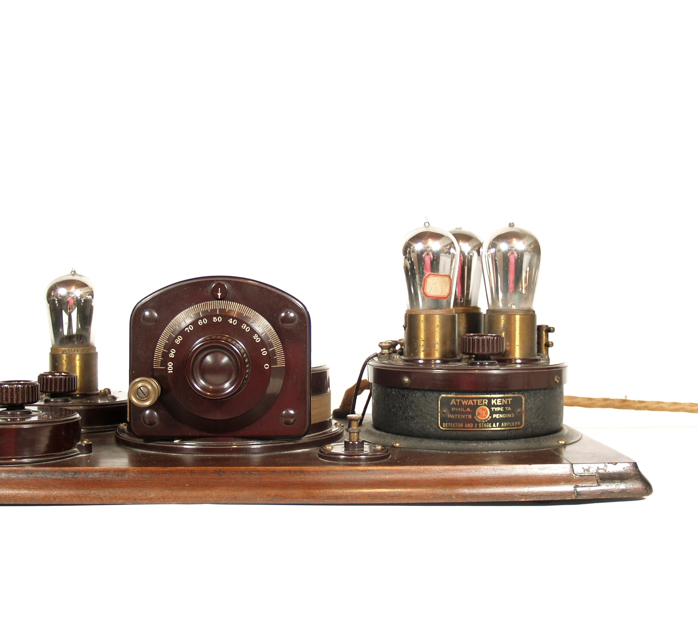 1924 Atwater Kent Model 9-A & Dictogrand Radio Horn 1924 Atwater Kent Model 9-A & Dictogrand Radio Horn