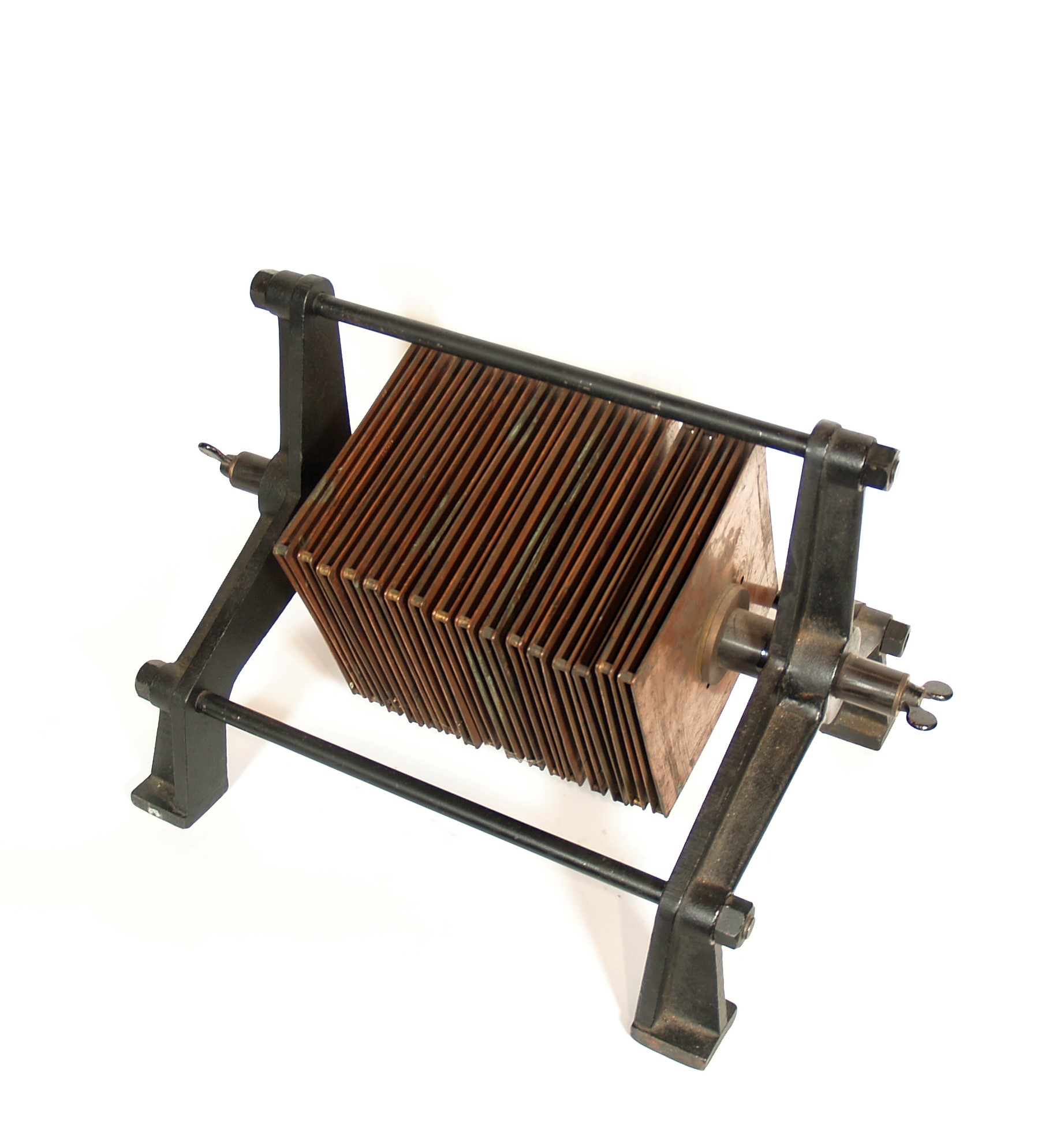 1918 Marconi Wireless Telegraph 5KW Quenched Spark Gap From Great Lakes Naval Radio Station 1918 Marconi Wireless Telegraph 5KW Quenched Spark Gap From Great Lakes Naval Radio Station