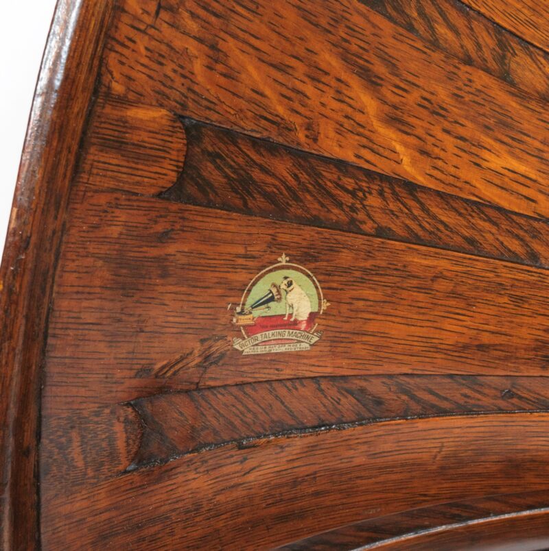 1905 Victor D Mission Case Phonograph With 22" Spear Tip Victor Horn * 1st Victor V
