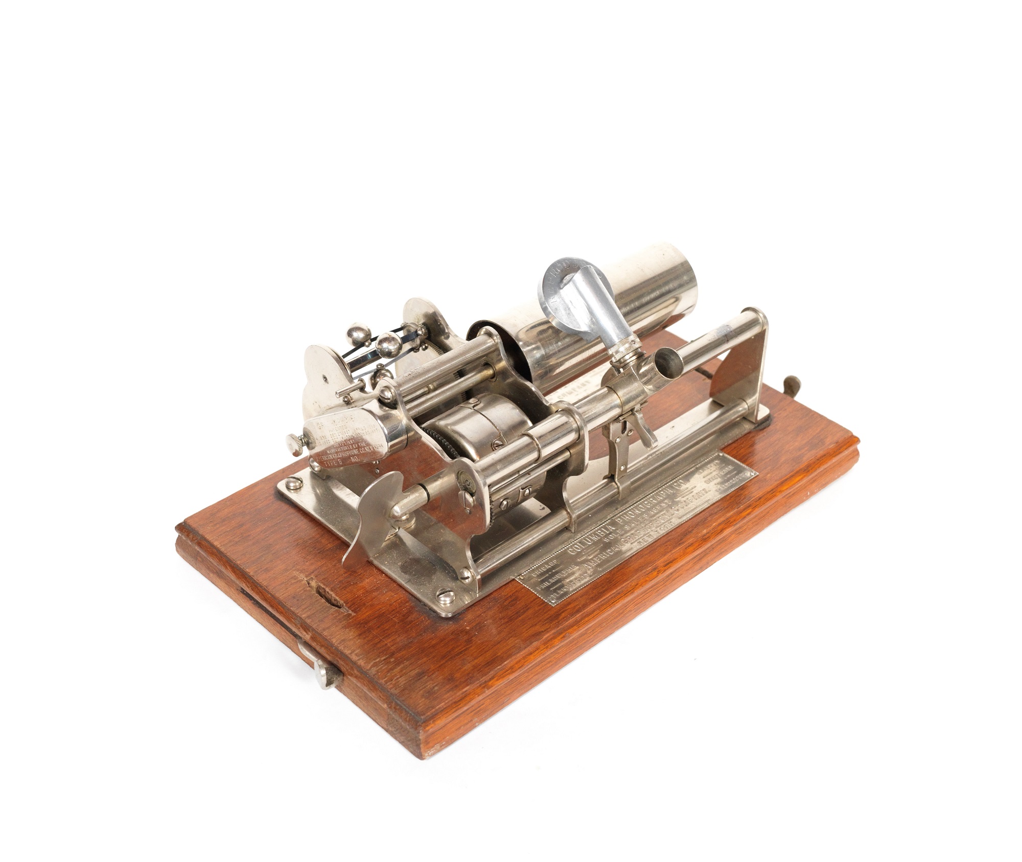 1898 Columbia BXP (Nickeled & Polished Eagle) Phonograph
