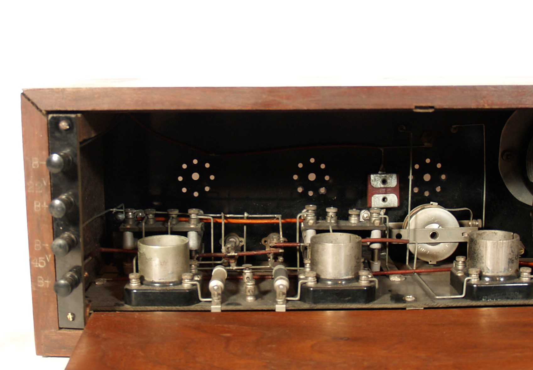 1922 Pennsylvania Wireless GT-2 Regenerative Radio With PA Wireless Headset * New Castle PA 1922 Pennsylvania Wireless GT-2 Regenerative Radio With PA Wireless Headset * New Castle PA