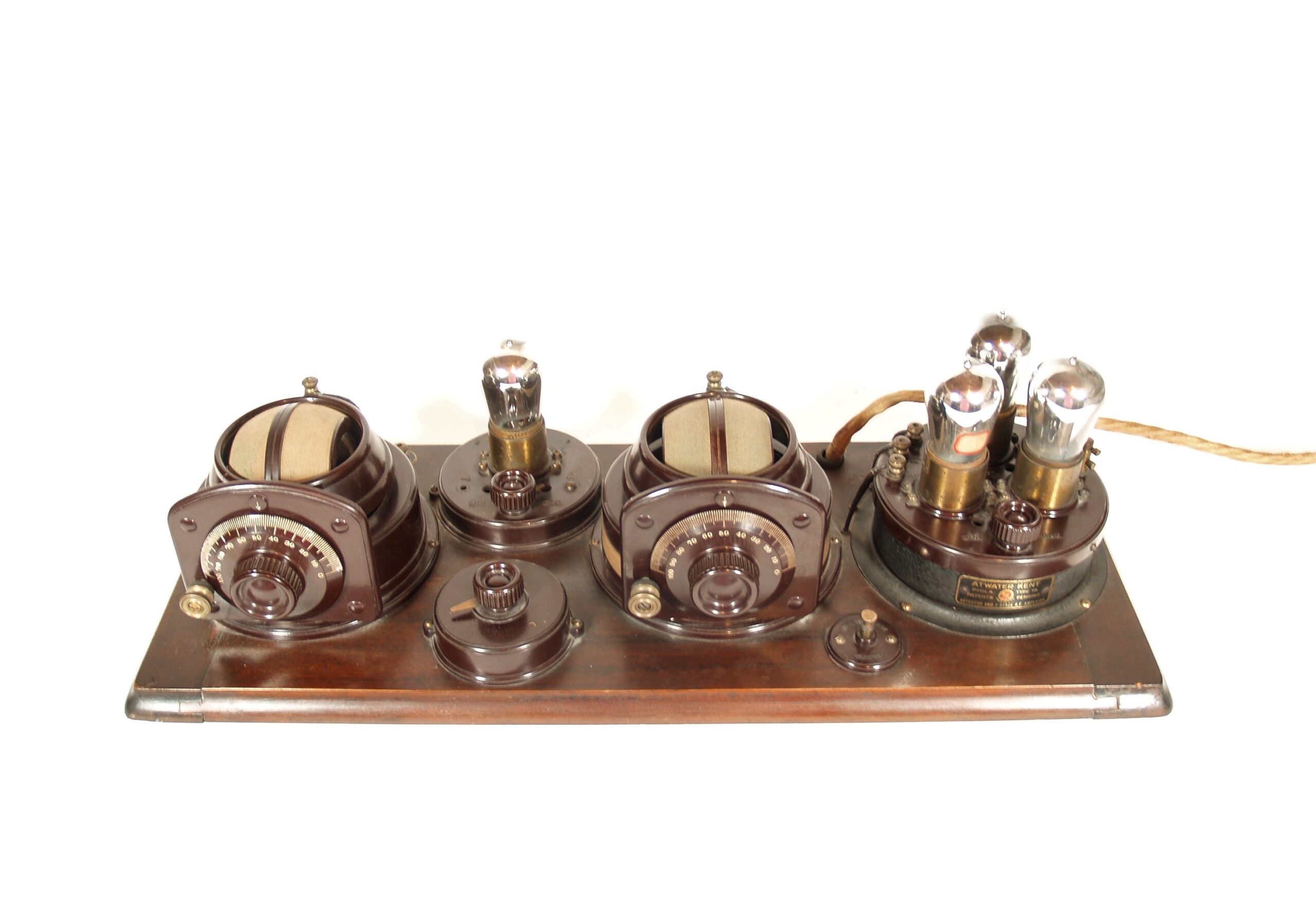 1924 Atwater Kent Model 9-A & Dictogrand Radio Horn 1924 Atwater Kent Model 9-A & Dictogrand Radio Horn