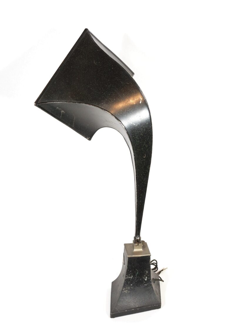 1923 Herald Horn Radio Speaker * 30" High * Radical Diamond Deco Design