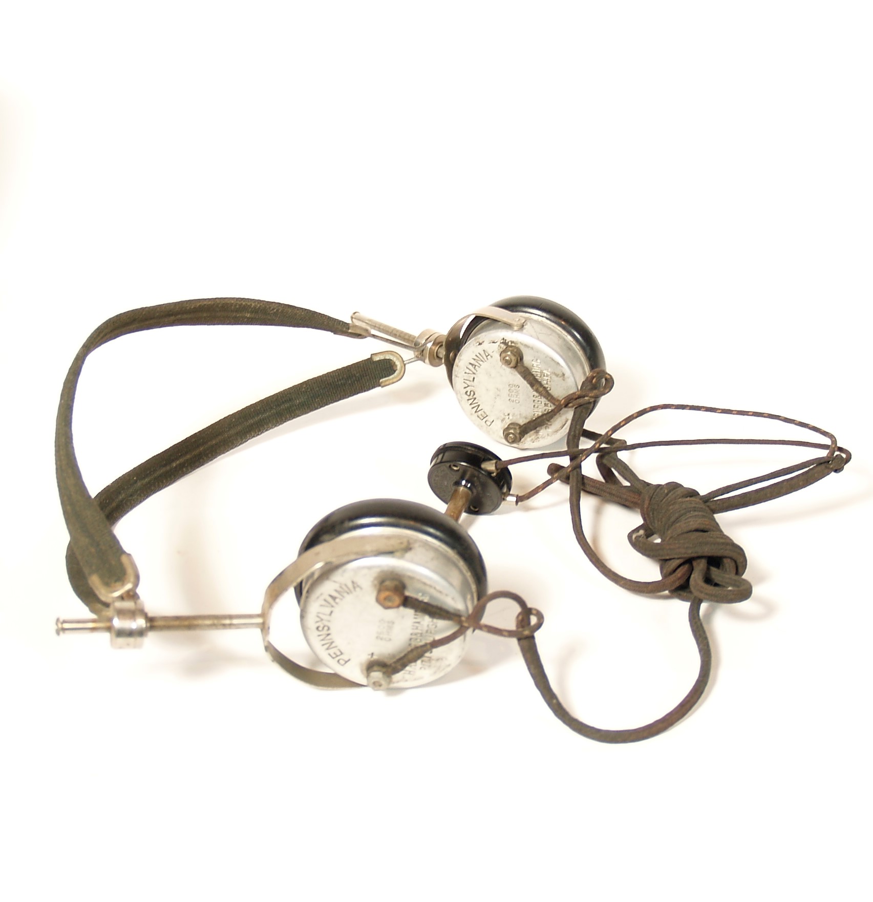 1922 Pennsylvania Wireless GT-2 Regenerative Radio With PA Wireless Headset * New Castle PA 1922 Pennsylvania Wireless GT-2 Regenerative Radio With PA Wireless Headset * New Castle PA