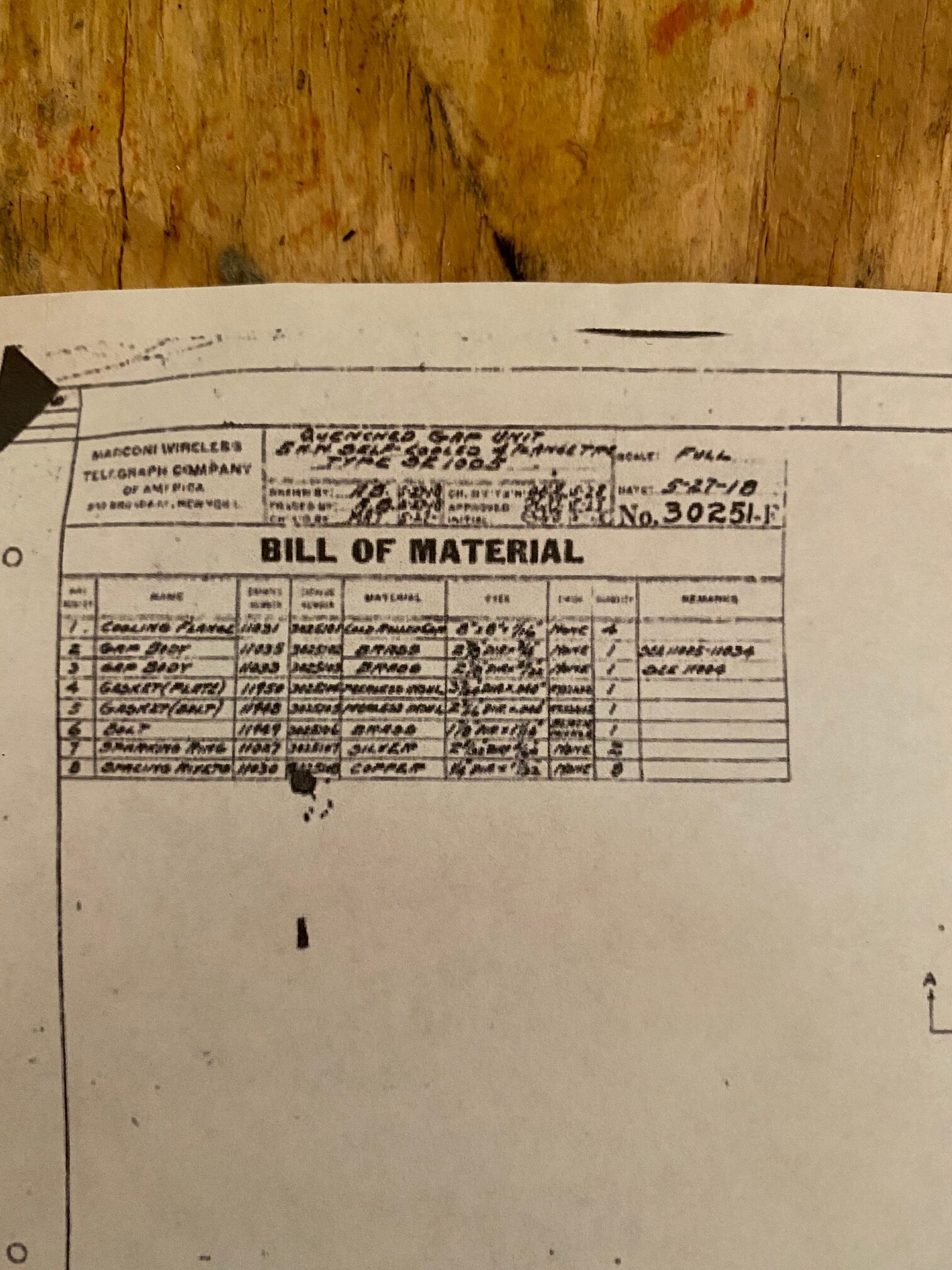 1918 Marconi Wireless Telegraph 5KW Quenched Spark Gap From Great Lakes Naval Radio Station 1918 Marconi Wireless Telegraph 5KW Quenched Spark Gap From Great Lakes Naval Radio Station